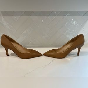 NWOT Sam Edelman Tristan Point Toe Heel (Size 12) Camel, new / never worn